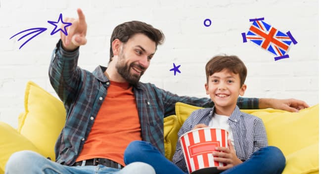 dizi ve filmlerle ingilizce