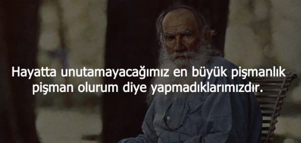 tolstoy alıntılar