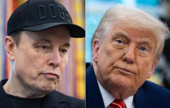 trump-musk kavgası