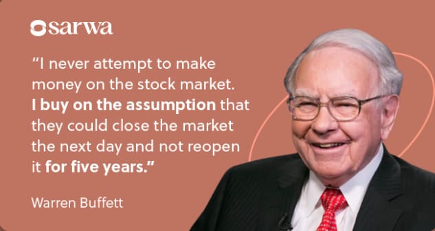warren buffett sözleri